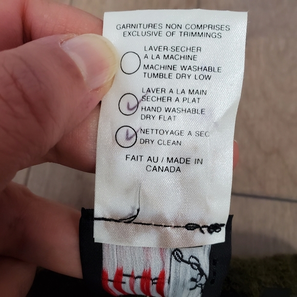 Green knit maxi skirt with orange polkadots - Picture 10 of 11